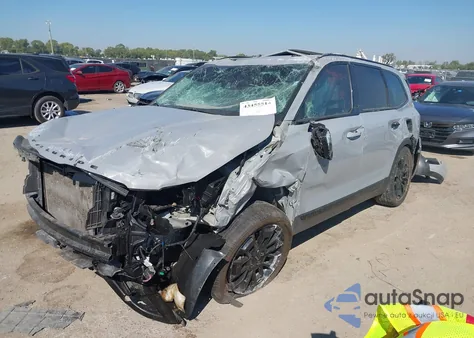 2022 Kia Telluride Sx z USA, uszkodzony, nr VIN 5XYP5DHC1NG217760